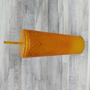 Starbucks~Orange Mango Ombre Tumbler~24oz Venti~EUC